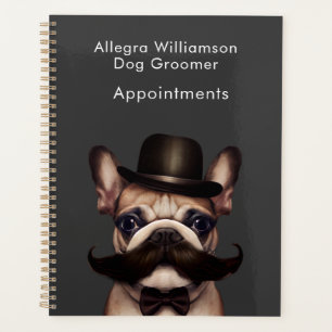 Agenda Citas divertidas en Bulldog francés de Dog Groomer
