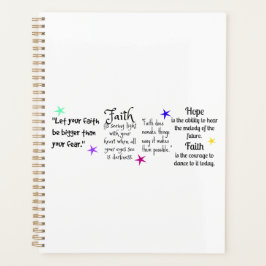 Agenda Citas inspiradoras sobre fe y esperanza