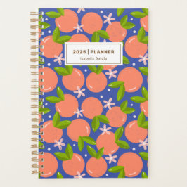 Agenda Citrus Modern Personalized Monthly Planner