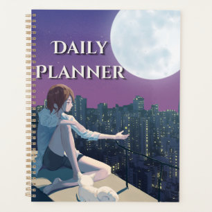 Agenda Ciudad bajo la luz de la luna "Planificador diario