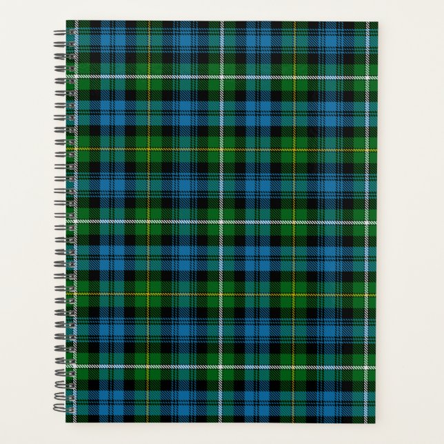 Agenda Clan Campbell De Argyll Tartán Plaid (Anverso)