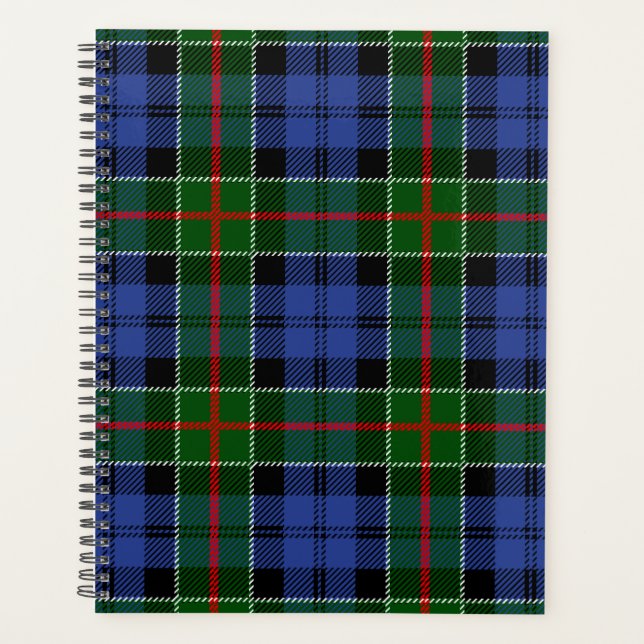 Agenda Clan escocés Colquhoun Tartan Plaid (Anverso)