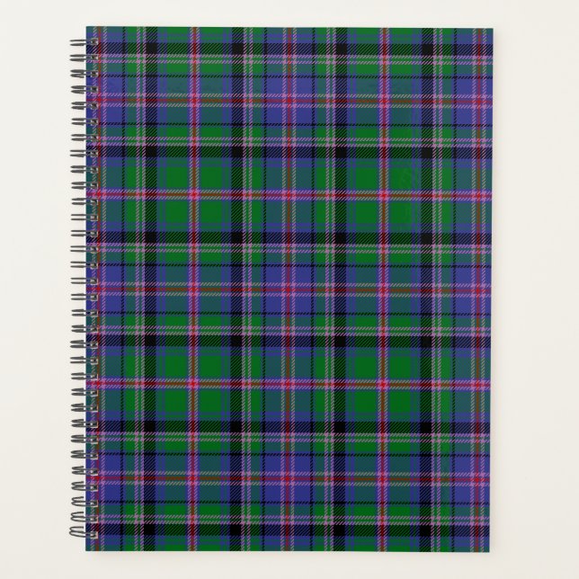 Agenda Clan escocés Cooper Tartan Plaid (Anverso)