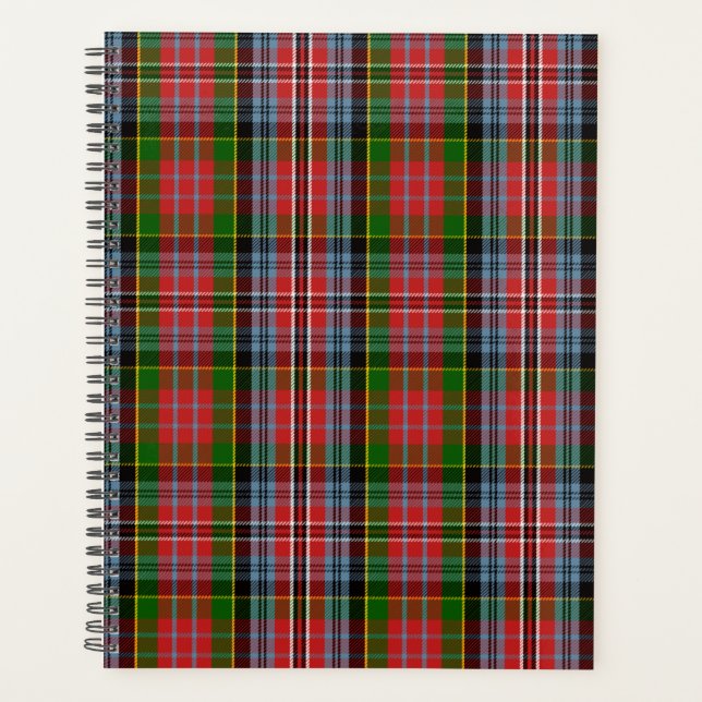 Agenda Clan Escocés Kidd Tartan Plaid (Anverso)