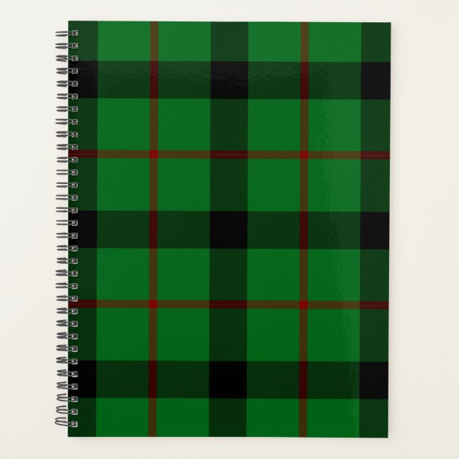 Agenda Clan escocés Kincaid Tartan Plaid (Anverso)
