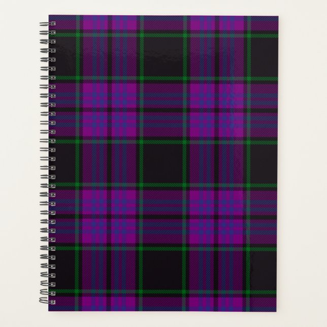 Agenda Clan escocés Laird Tartan Plaid (Anverso)