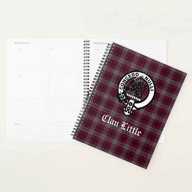 Agenda Clan escocés Little Tartan Plaid Personalizado (Demostración)