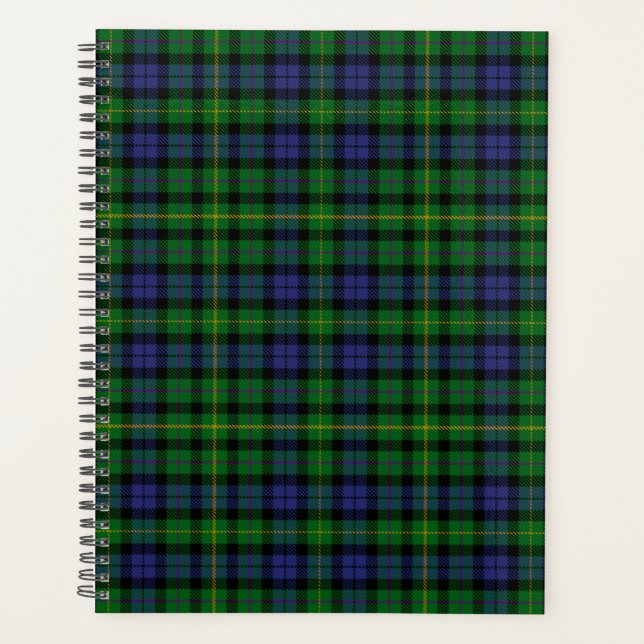 Agenda Clan escocés MacBride Tartan Plaid (Anverso)
