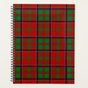 Agenda Clan escocés MacDonald de Glencoe Tartan Plaid