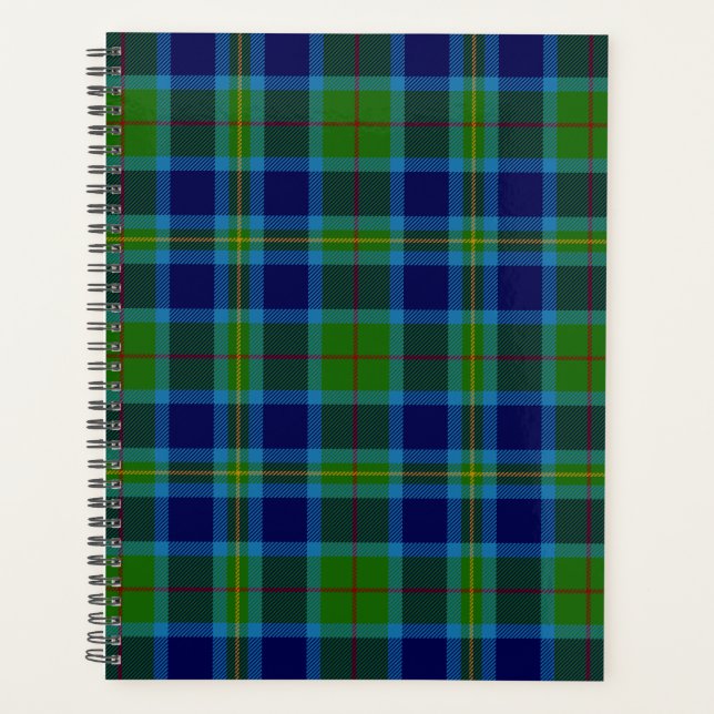 Agenda Clan escocés Miller Tartan Plaid (Anverso)