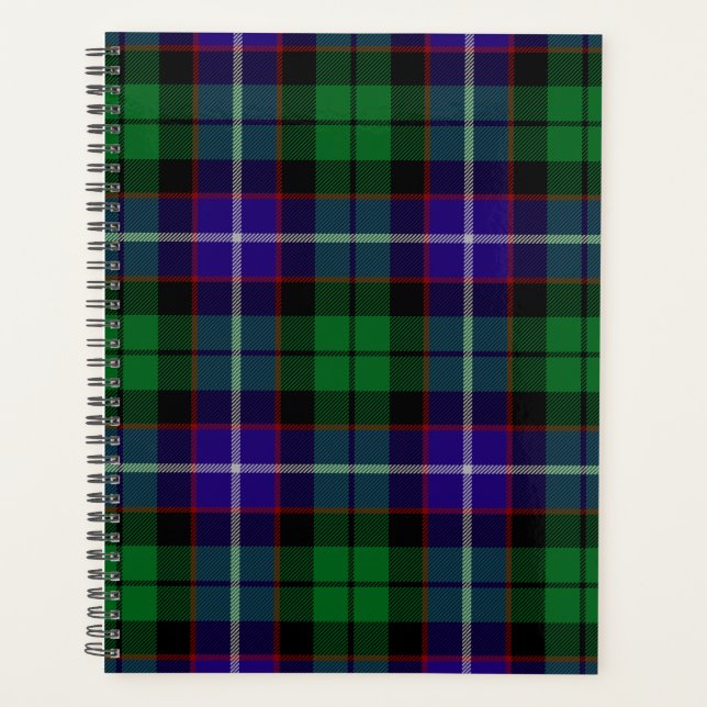 Agenda Clan escocés Mitchell Tartan Plaid (Anverso)