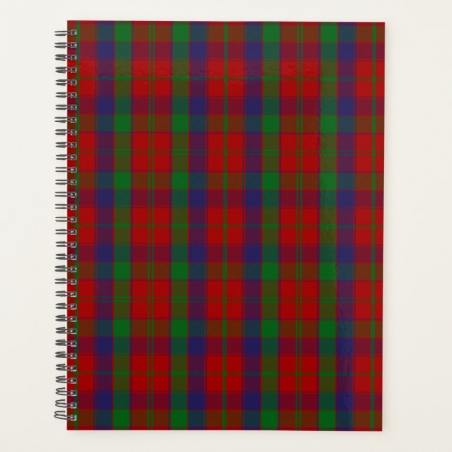 Agenda Clan escocés Robertson Tartan Plaid (Anverso)
