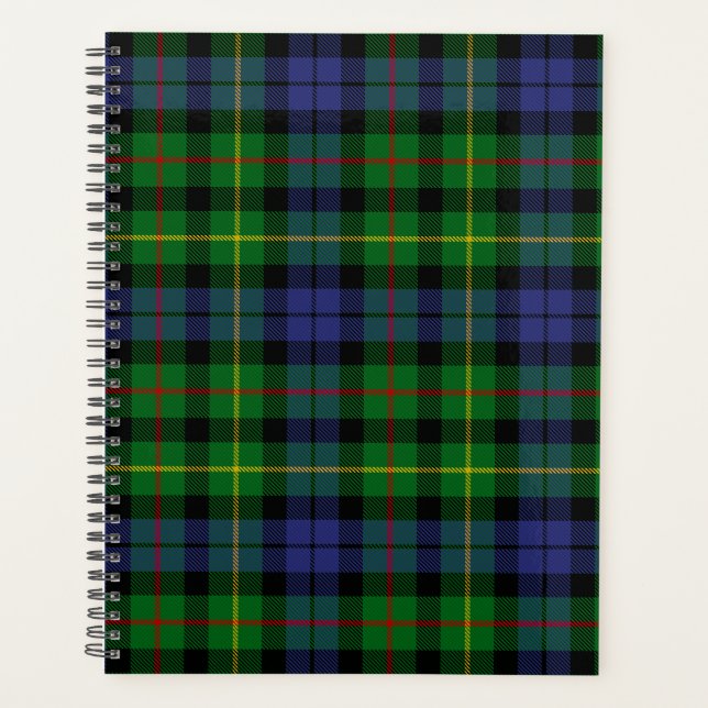 Agenda Clan escocés Rollo Tartan Plaid (Anverso)
