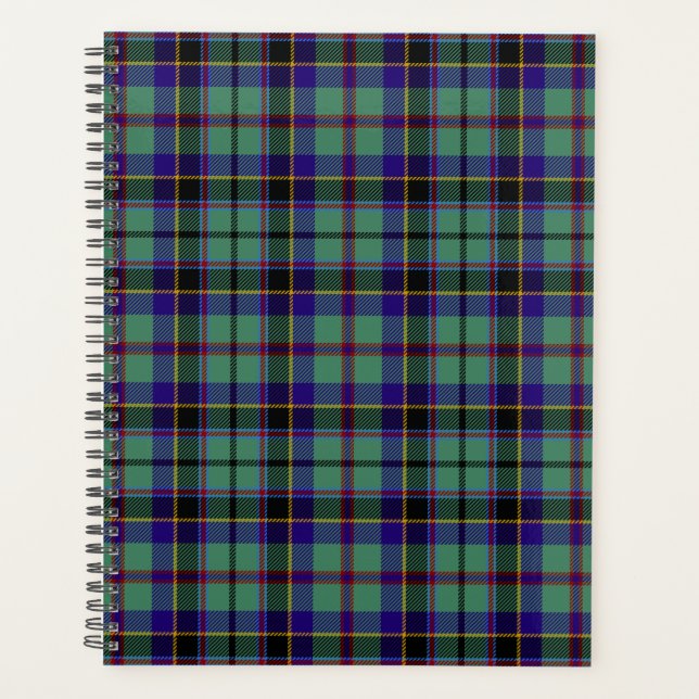 Agenda Clan escocés Stevenson Tartan Plaid (Anverso)