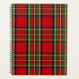 Agenda Clan escocés Stewart Tartan Plaid