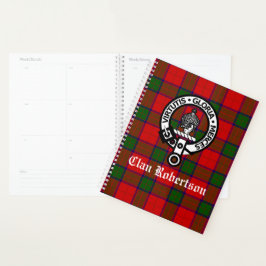 Agenda Clan Robertson Escudo Badge & Tartan