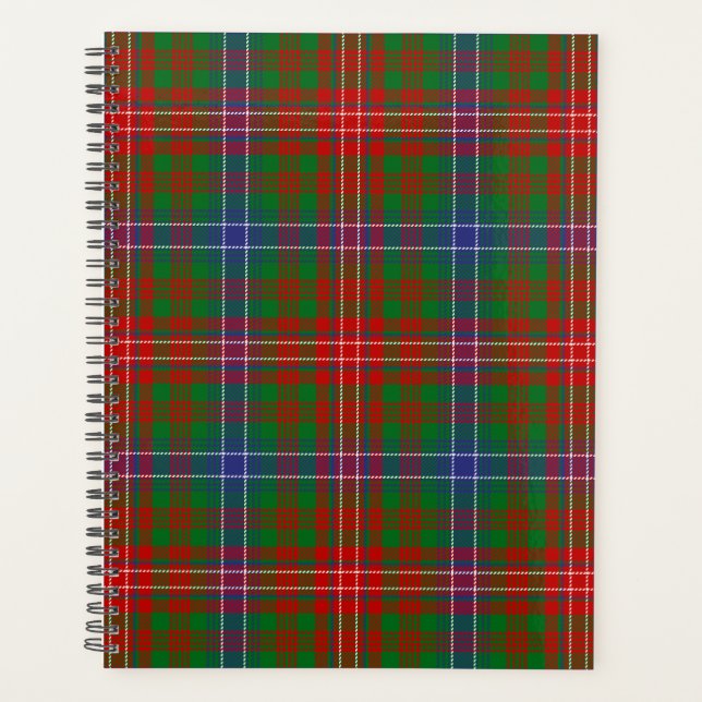 Agenda Clan Wilson Tartan Plaid (Anverso)