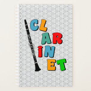 Agenda Clarinet colorido