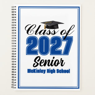 Agenda Clase Azul de 2027 Clase Personalizada Escuela Sec