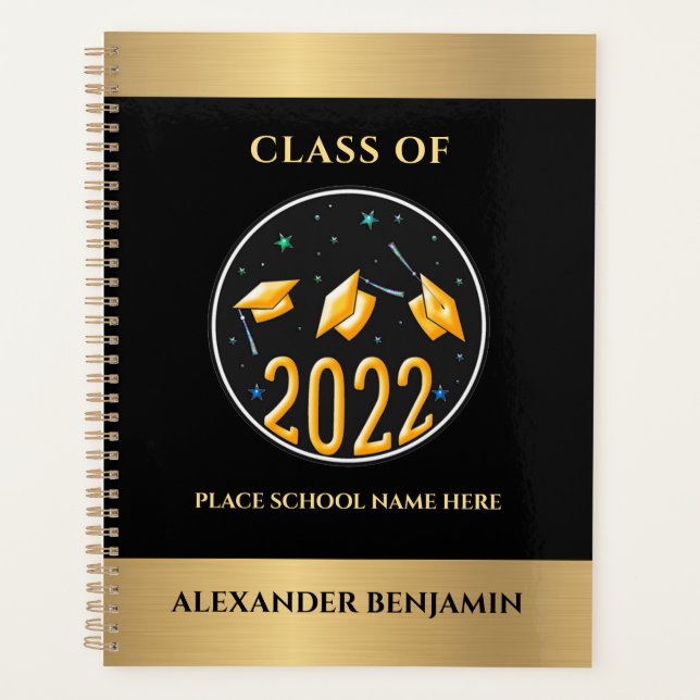 Agenda Clase de 2022 Graduate Student Senior Personalize (Anverso)