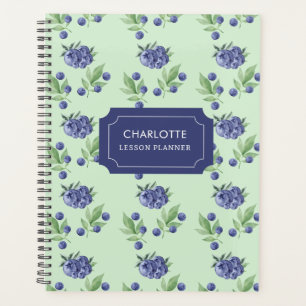 Agenda Clase de profesor de frutas de arándano azul de co