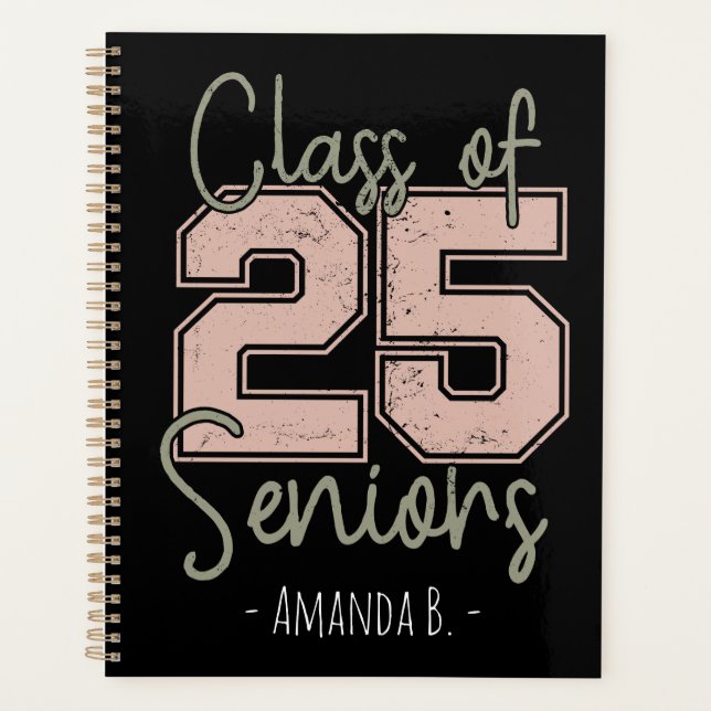 Agenda Clase personalizada de 2025 (Anverso)