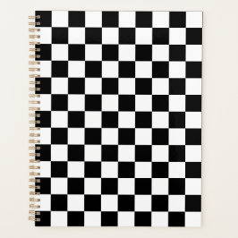 Agenda Classic black checkerboard