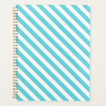 Classic blue and white diagonal stripes