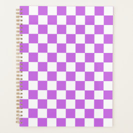 Agenda Classic visual magenta checkerboard