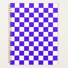 Agenda Classic visual violet checkerboard