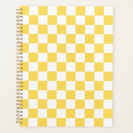 Agenda Classic visual yellow checkerboard