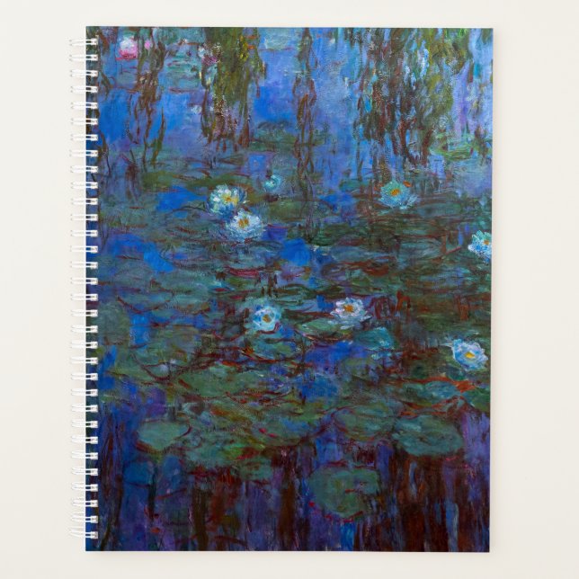 Agenda Claude Monet - Blue Water Lilies (Anverso)