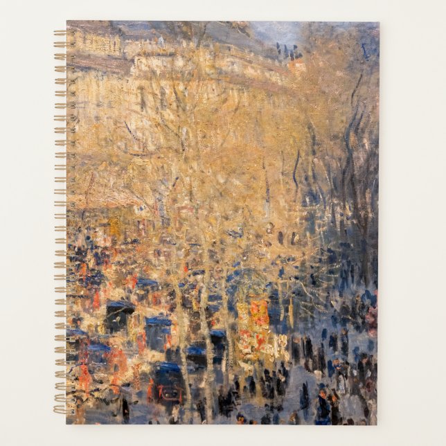 Agenda Claude Monet - Boulevard des Capucines en París (Anverso)