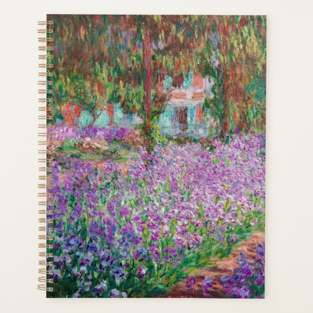 Agenda Claude Monet - El jardín del artista en Giverny (Anverso)