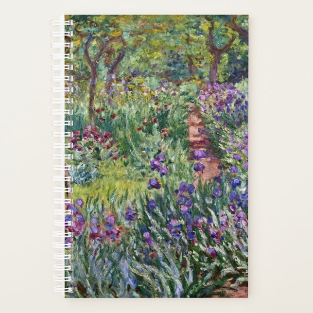 Agenda Claude Monet - El jardín del artista en Giverny (Anverso)