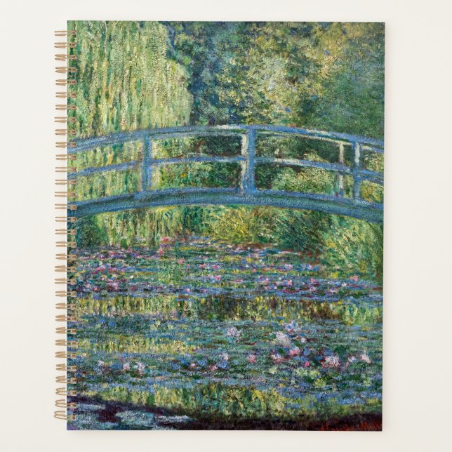Agenda Claude Monet - estanque de Lily del Agua, Armonía  (Anverso)