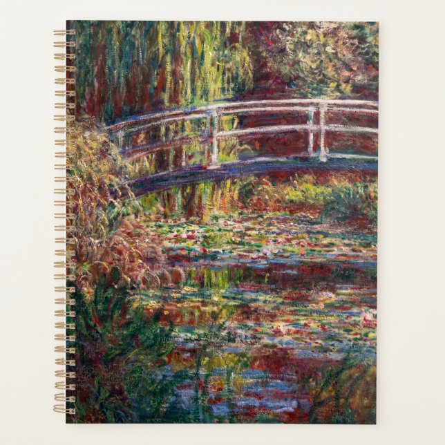 Agenda Claude Monet - estanque de Lily del Agua, Armonía  (Anverso)