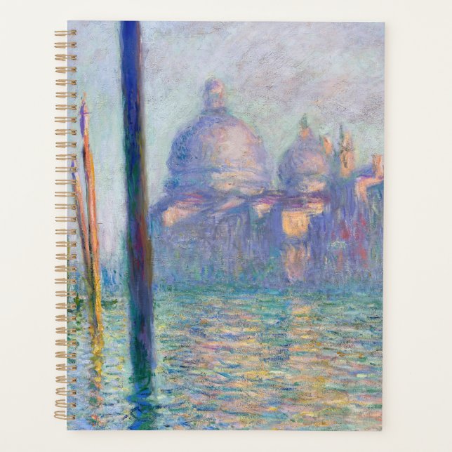 Agenda Claude Monet - Gran Canal, Venecia (Anverso)