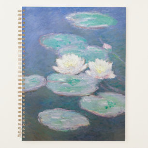 Agenda Claude Monet - Lilies de agua, efecto nocturno