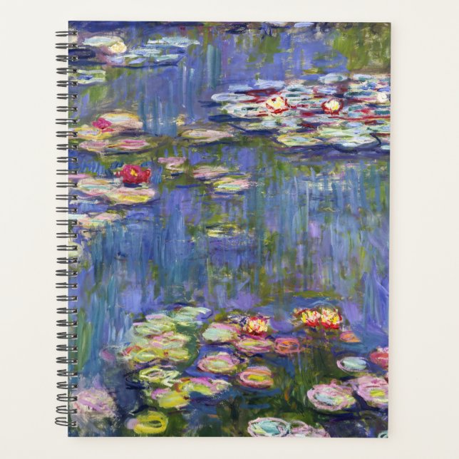 Agenda Claude Monet - Lilies de agua / Nympheas (Anverso)