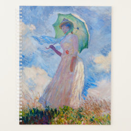 Agenda Claude Monet - Mujer con Parasol a la izquierda