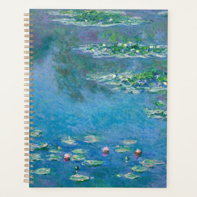 Agenda Claude Monet - Nenúfares 1906 (Anverso)