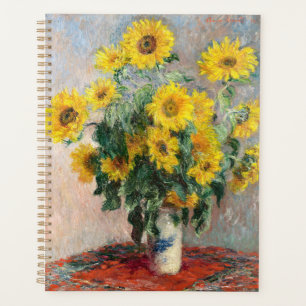 Agenda Claude Monet Ramo de Girasoles 1881 Arte