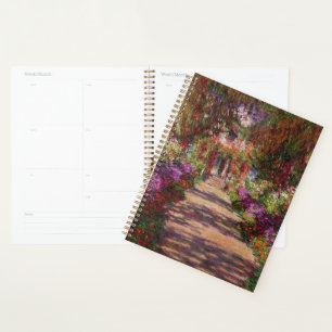 Agenda Claude Monet Una ruta en el jardín de Monet
