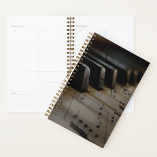 Agenda Claves de piano de música antigua