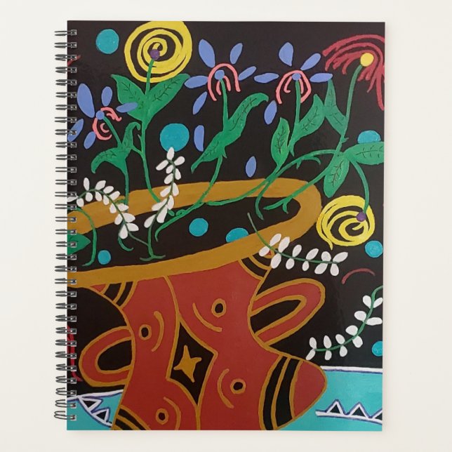 Agenda "Clay Pot" Planner (Anverso)