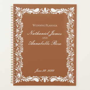Agenda Clay Talavera Tile Boda floral Fiesta española
