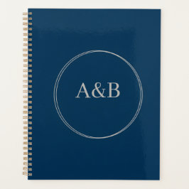 Agenda Clear Focus Geometric Design, Hard Cover, Black Sp