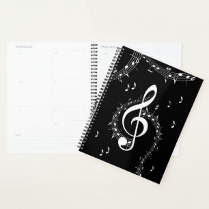 Agenda Climactic G Clef Music Black