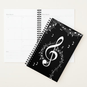 Agenda Climactic G Clef Music Black